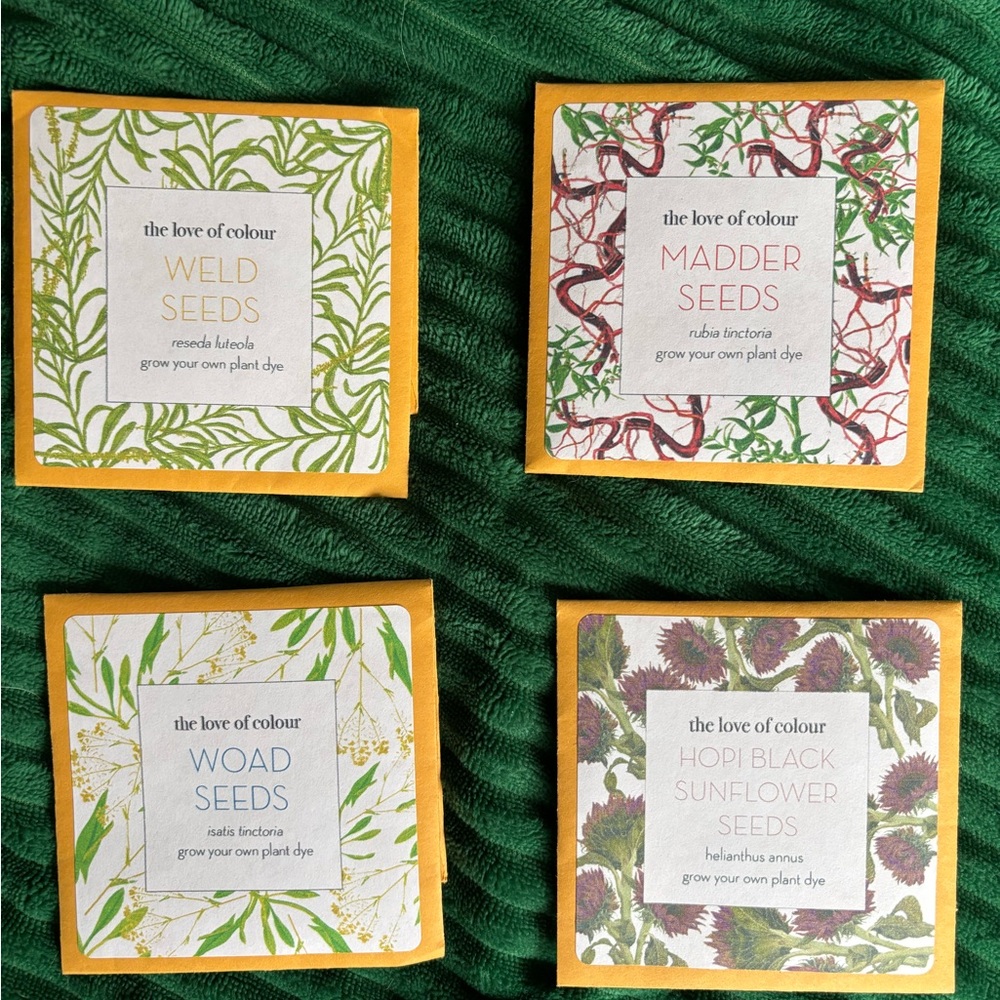 The Love of Colour Seed Packets Set